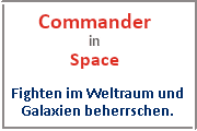 Online Spiele Berlin VII. Bezirk - Sci-Fi - Commander in Space